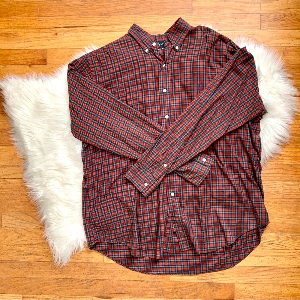 MENS -Vintage Ralph Lauren Classic Fit Button Down